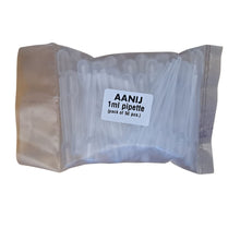 Load image into Gallery viewer, Pasteur Pipette 1 ml Transfer Pipette Dropper -50 Pieces