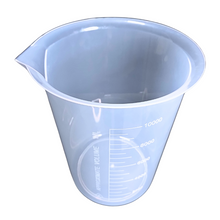 Load image into Gallery viewer, Beaker (Raised Graduation) Measuring Cup, Plastic Science Beaker Transperant 10000 ml OR 10 LTR for Measuring Liquid in Home | Laboratory | School (Pack of 1)