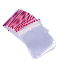 Load image into Gallery viewer, Zip Lock Storage Bags Multi Purpose Re-Usable Transparent Zip Lock Storage Bags Sizes - 3"x4" (15Pcs), 4"x5" (20Pcs) & 5"x6" (15Pcs) (Small Combo - Count 50)