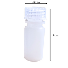 Load image into Gallery viewer, Reagent Bottle (Narrow Mouth) HDPE (High Density Polyethylene) 4 ml Pack of 1