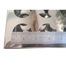 Load image into Gallery viewer, Test Tube Stand Stainless Steel 304 grade, Size 40 mm × 24 Holes Test Tube rack for Laboratory Pack of 1