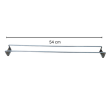 Load image into Gallery viewer, Slide Staining Rod OR Slide Bar Pack of 1 Stand Stainless Steel Holds Up to 20 Slides 54 cm | Laboratory Use