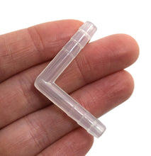 Load image into Gallery viewer, L Connector 8 mm Polypropylene With Leak Proof Grip (Pack Of 1)