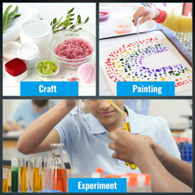 Load image into Gallery viewer, Pasteur Pipette 0.5 ml Disposable Plastic Transfer Pipette Pack of 100 Pcs for Laboratory Use, Dropper, Ink Filler Transfer Tube for Chemistry, Biology & Sample Transfer, 7.5 cm length