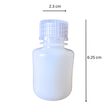 Load image into Gallery viewer, Reagent Bottle (Narrow Mouth) HDPE (High Density Polyethylene) 30 ml Pack of 1