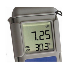 Load image into Gallery viewer, ADWA pH meter ad12 Waterproof pH-TEMP Pocket Testers with replaceable electrode Professional PH Meter For Drinks, Drinking Water, Pool | SPA | Aquarium | Hydroponics | Calibration Solutions Included