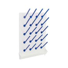 Load image into Gallery viewer, Draining Rack - 20 Pegs Polypropylene Plastic Molded for Lab Pack of 1