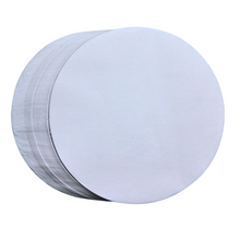 Load image into Gallery viewer, Filter Paper Grade A1, 240 mm | Qualitative Round Sheets 24 cm Pack of 100 | Chemistry Lab Experiments for Schools or Laboratory Activities