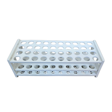 Load image into Gallery viewer, Test Tube Rack 20 mm × 40 Tubes Pack of 1 | Polypropylene (PP) Laboratory Test Tube Stand | Compact Chemical Resistant & Autoclavable Plastic Tube Holder for Biology, Lab & Diagnostic Use