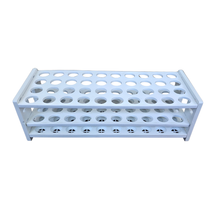 Load image into Gallery viewer, Test Tube Rack 20 mm × 40 Tubes Pack of 1 | Polypropylene (PP) Laboratory Test Tube Stand | Compact Chemical Resistant & Autoclavable Plastic Tube Holder for Biology, Lab & Diagnostic Use