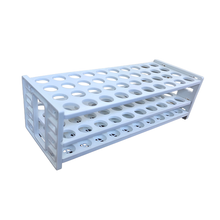 Load image into Gallery viewer, Test Tube Rack 20 mm × 40 Tubes Pack of 1 | Polypropylene (PP) Laboratory Test Tube Stand | Compact Chemical Resistant & Autoclavable Plastic Tube Holder for Biology, Lab & Diagnostic Use