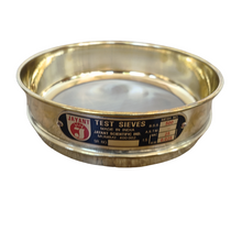Load image into Gallery viewer, Jayant Test Sieve 200 mm Diameter BBS - 500 and 25 micron Pack of 1 stainless steel Mesh with Brass Frame For Laboratory and Uniform Fabrication for Smooth-Nesting