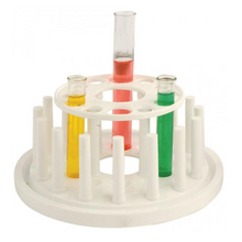 Load image into Gallery viewer, Test Tube Stand Round for 19 mm & 25 mm Tubes For Laboratory Pack of 1