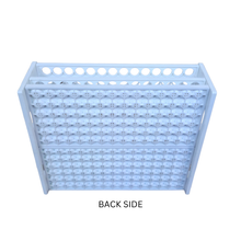Load image into Gallery viewer, Test Tube Rack 13 mm × 168 Tubes Pack of 1 | Polypropylene (PP) Laboratory Test Tube Stand | High Capacity Chemical Resistant & Autoclavable Plastic Tube Holder for Lab, College & Research Use