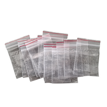 Load image into Gallery viewer, Zip Lock Bags Covers Pouch 2 X 3 inch Multi Purpose Re-Usable Transparent Zip Lock Storage Bags more than 51 micron Pack of 25 pcs