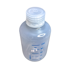 Load image into Gallery viewer, Reagent Bottle Printed Graduation Leak proof Narrow Mouth with cap Capacity 125 ml Material Polypropylene For filling Liquid in Laboratory Pack of 1