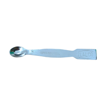Load image into Gallery viewer, Laboratory spatula Stainless Steel Spatula Spoon 4 inch Pack of 1 Heavy type One side is spoon and another side is flat Used in chemistry lab