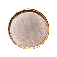 Load image into Gallery viewer, Jayant Test Sieve 200 mm Diameter BBS - 120 and ASTM - 120, 120 micron Pack of 1 stainless steel Mesh with Brass Frame For Laboratory and Uniform Fabrication for Smooth-Nesting