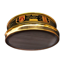 Load image into Gallery viewer, Jayant Test Sieve 200 mm Diameter BBS - 85 and ASTM - 80, 180 micron Pack of 1 stainless steel Mesh with Brass Frame For Laboratory and Uniform Fabrication for Smooth-Nesting