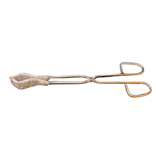 Load image into Gallery viewer, Flask Tongs Size 12 inches Made from Stainless steel material Pack of 1 with Heat Resistant Yarn Insulation to Hold Laboratory hot Beaker Perfect for Holding Beakers of 100ml to 2000ml