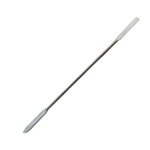 Load image into Gallery viewer, Micro Spatula or Flexible Spatula with Point Type 12 inch or 300 mm Pack of 1 Stainless Steel, Polished One Side Pointed and One Side Flat For Laboratory