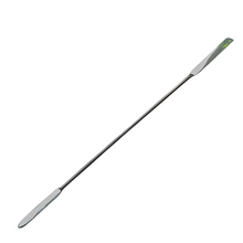 Load image into Gallery viewer, Micro Spatula or Flexible Spatula with Point Type 12 inch or 300 mm Pack of 1 Stainless Steel, Polished One Side Pointed and One Side Flat For Laboratory