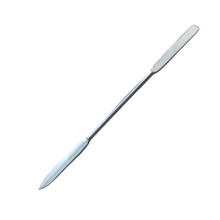 Load image into Gallery viewer, Micro Spatula or Flexible Spatula with Point Type 8 inch or 200 mm Pack of 1 Stainless Steel, Polished One Side Pointed and One Side Flat For Laboratory