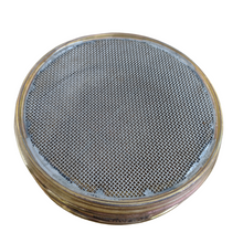 Load image into Gallery viewer, Jayant Test Sieve 200 mm Diameter BBS - 10 and ASTM - 12, 1680 micron Pack of 1 stainless steel Mesh with Brass Frame For Laboratory and Uniform Fabrication for Smooth-Nesting