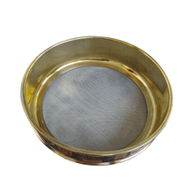 Load image into Gallery viewer, Jayant Test Sieve 200 mm Diameter BBS - 52 and ASTM - 50, 300 micron Pack of 1 stainless steel Mesh with Brass Frame For Laboratory and Uniform Fabrication for Smooth-Nesting