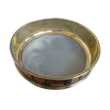 Load image into Gallery viewer, Jayant Test Sieve 200 mm Diameter BBS - 30 and ASTM - 35, 500 micron Pack of 1 stainless steel Mesh with Brass Frame For Laboratory and Uniform Fabrication for Smooth-Nesting