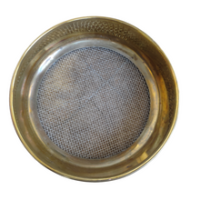 Load image into Gallery viewer, Jayant Test Sieve 200 mm Diameter BBS - 7 and ASTM - 8, 2411 micron Pack of 1 stainless steel Mesh with Brass Frame For Laboratory and Uniform Fabrication for Smooth-Nesting