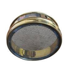 Load image into Gallery viewer, Jayant Test Sieve 200 mm Diameter BBS - 7 and ASTM - 8, 2411 micron Pack of 1 stainless steel Mesh with Brass Frame For Laboratory and Uniform Fabrication for Smooth-Nesting