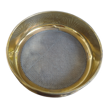 Load image into Gallery viewer, Jayant Test Sieve 200 mm Diameter BBS - 12 and ASTM - 14, 1405 micron Pack of 1 stainless steel Mesh with Brass Frame For Laboratory and Uniform Fabrication for Smooth-Nesting