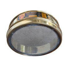 Load image into Gallery viewer, Jayant Test Sieve 200 mm Diameter BBS - 12 and ASTM - 14, 1405 micron Pack of 1 stainless steel Mesh with Brass Frame For Laboratory and Uniform Fabrication for Smooth-Nesting