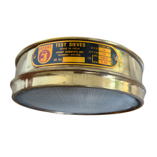 Load image into Gallery viewer, Jayant Test Sieve 200 mm Diameter BBS - 12 and ASTM - 14, 1405 micron Pack of 1 stainless steel Mesh with Brass Frame For Laboratory and Uniform Fabrication for Smooth-Nesting