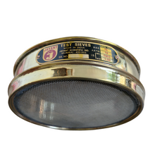 Load image into Gallery viewer, Jayant Test Sieve 200 mm Diameter BBS - 16 and ASTM - 18, 1003 micron Pack of 1 stainless steel Mesh with Brass Frame For Laboratory and Uniform Fabrication for Smooth-Nesting