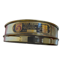 Load image into Gallery viewer, Jayant Test Sieve 200 mm Diameter BBS - 16 and ASTM - 18, 1003 micron Pack of 1 stainless steel Mesh with Brass Frame For Laboratory and Uniform Fabrication for Smooth-Nesting