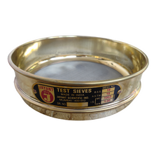 Load image into Gallery viewer, Jayant Test Sieve 200 mm Diameter BBS - 16 and ASTM - 18, 1003 micron Pack of 1 stainless steel Mesh with Brass Frame For Laboratory and Uniform Fabrication for Smooth-Nesting