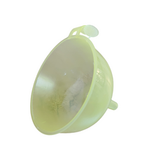 Load image into Gallery viewer, Funnel Plastic All Purpose Wide-Mouth Color Plastic Funnel Pack of 1 Food Grade And BPA Free With Mini Handle for Kitchen, Transfer Any Liquid, Oils etc. (Size: 140 mm)