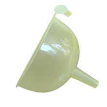 Load image into Gallery viewer, Funnel Plastic All Purpose Wide-Mouth Color Plastic Funnel Pack of 1 Food Grade And BPA Free With Mini Handle for Kitchen, Transfer Any Liquid, Oils etc. (Size: 140 mm)