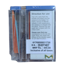 Load image into Gallery viewer, pH Paper Merck 2.0 to 10.5 PH Merck Indicator Papers Full Range 10 book (200 Strips) Pack of 1