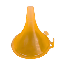 Load image into Gallery viewer, Plastic Funnel All Purpose Wide-Mouth Color Food Grade And BPA Free Pack of 1 With Mini Handle for Kitchen, Transfer Any Liquid, Oils etc. (Size: 130 mm)