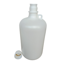 Load image into Gallery viewer, Narrow Mouth Bottle 8000 ml Leak proof Narrow Mouth with cap Capacity 8 ltr Material Polypropylene For filling Liquid in Laboratory Pack of 1