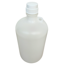 Load image into Gallery viewer, Narrow Mouth Bottle 8000 ml Leak proof Narrow Mouth with cap Capacity 8 ltr Material Polypropylene For filling Liquid in Laboratory Pack of 1
