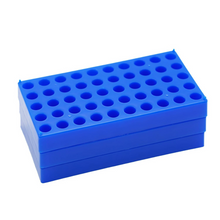 Load image into Gallery viewer, HPLC Vial tray or rack for 2ml HPLC Sample vials 50 Holes with Diameter 12 mm, Stackable Vial Racks Pack of 1