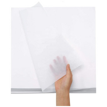 Load image into Gallery viewer, Butter/Glassine Paper Sheets 40 GSM Size 75 cm x 50 cm Paper for Gift Wrapping, Cloths, Storage stuffings, Laboratory, Baking, Cooking Pack of 50