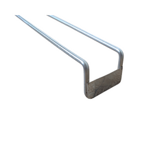 Load image into Gallery viewer, Slide Staining Rod OR Slide Bar Pack of 1 Stand Stainless Steel Holds Up to 20 Slides 54 cm | Laboratory Use