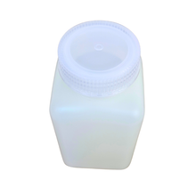 Load image into Gallery viewer, Reagent Bottle 175 ml Square Shape Wide mouth High-density polyethylene (HDPE) Chemical Storage Bottle with Screw Cap Leak-Proof & Chemical Resistant Laboratory Bottle Pack of 1