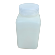 Load image into Gallery viewer, Reagent Bottle 250 ml Square Shape Wide mouth High-density polyethylene (HDPE) Chemical Storage Bottle with Screw Cap Leak-Proof & Chemical Resistant Laboratory Bottle Pack of 1