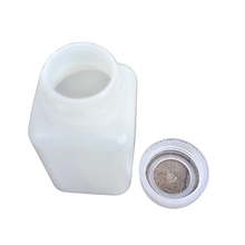 Load image into Gallery viewer, Reagent Bottle 500 ml Square Shape Wide mouth High-density polyethylene (HDPE) Chemical Storage Bottle with Screw Cap Leak-Proof & Chemical Resistant Laboratory Bottle Pack of 1